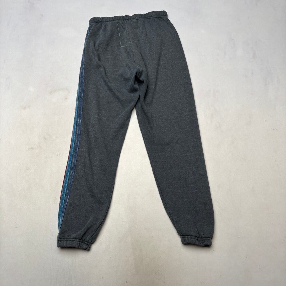 Aviator Nation 5 Stripe Sweatpants Joggers Women's Small Loungewear Retro - Picture 2 of 9